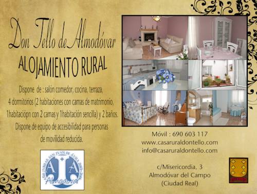 Alojamiento Rural Don Tello de Almodóvar