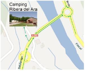 Hoteles en Fiscal - Camping Ribera del Ara