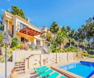 Dos Soles - sea view holiday home with private pool in Costa Blanca - hotel en Fanadix
