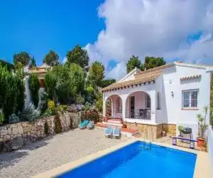 Susana - this lovely detached holiday property in Moraira