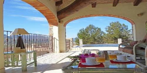Apartment with garden, pool in Lliber