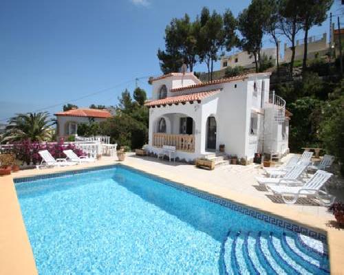 Paraiso Terrenal 4 - well-furnished villa with panoramic views by Benissa coast - Fanadix
